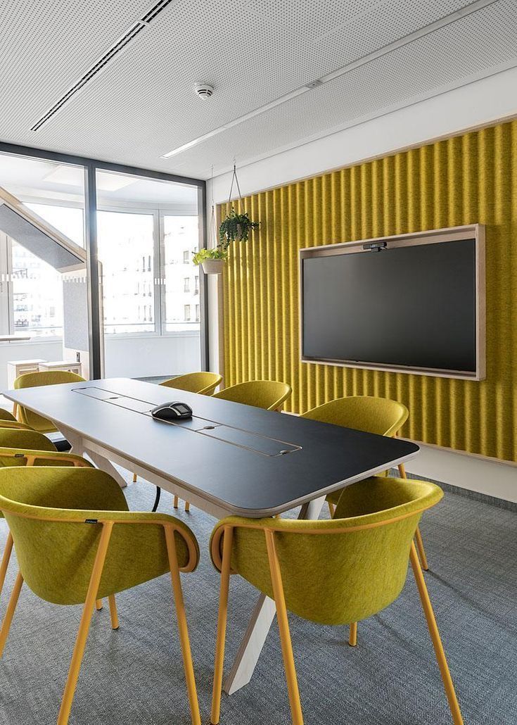 Executive Boardroom Suite with Natural Teak Veneer Table & Cable Ports #41
